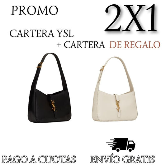 2X1 YSL: CARTERA + OTRA CARTERA DE REGALO