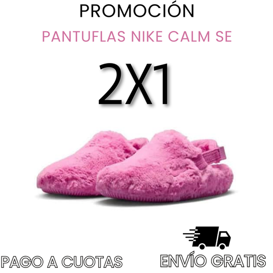 2X1: PANTUFLAS NIKE CALM SE