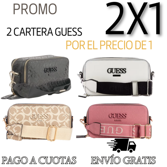 2X1 EN CARTERAS GUESS