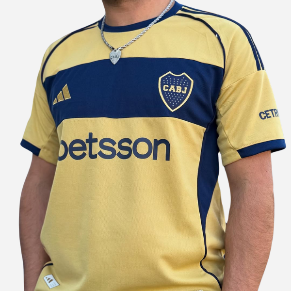 3X1 BOCA: Camiseta Titular + Suplente + Short Oficial